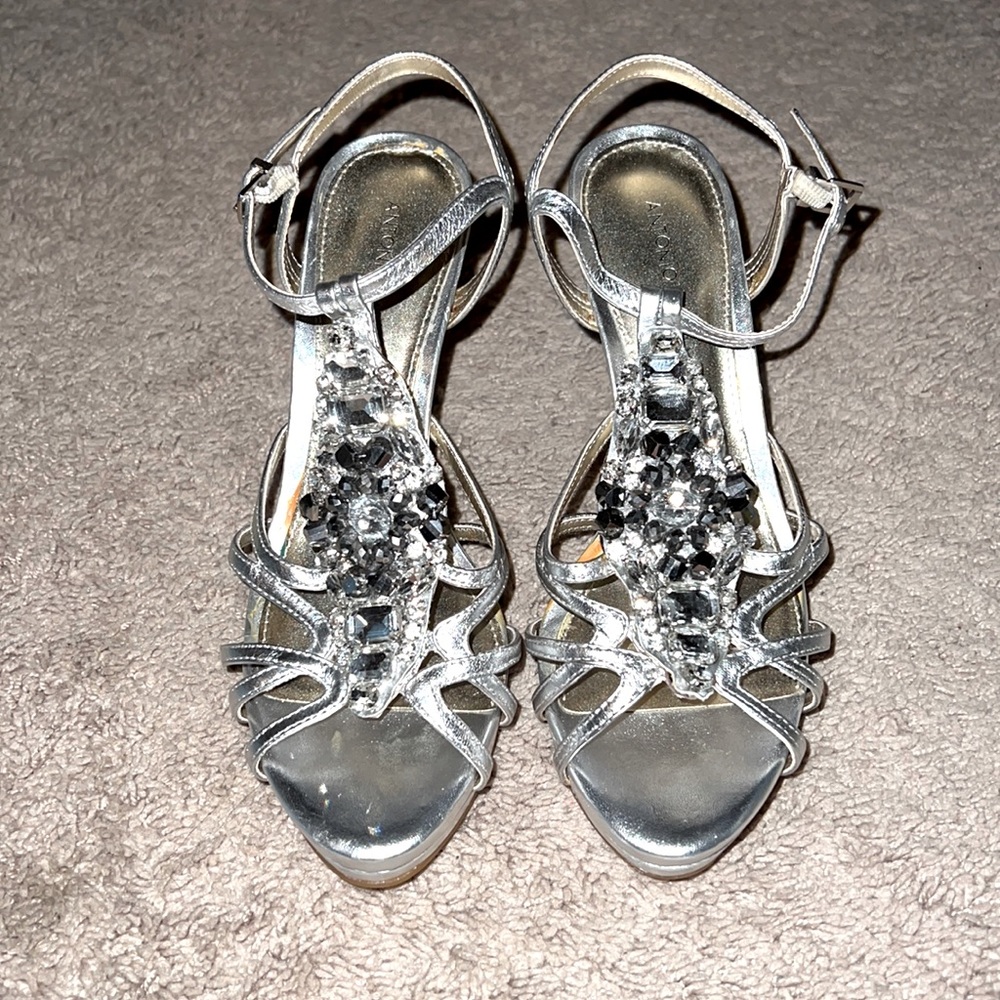 Antonio Melani jeweled heels